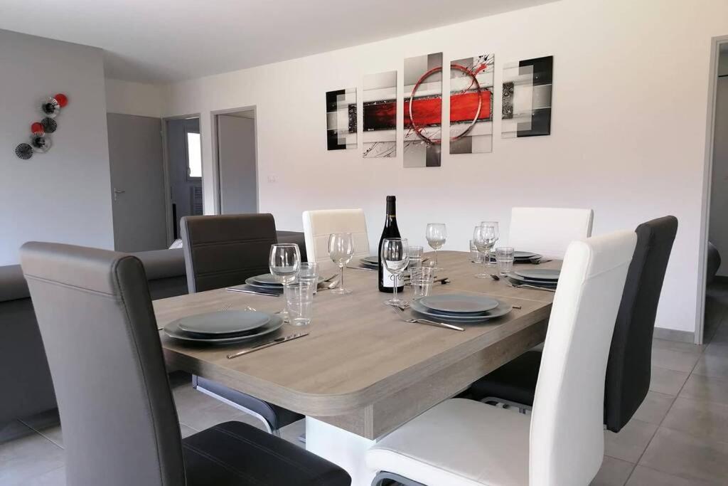 Les Villas Dorées - Villa Soleil face au Mont Ventoux Plaisians Extérieur photo