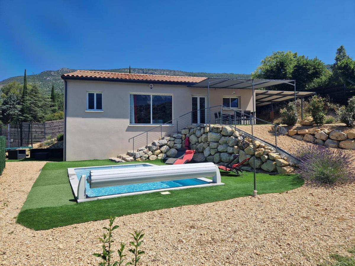 Les Villas Dorées - Villa Soleil face au Mont Ventoux Plaisians Extérieur photo